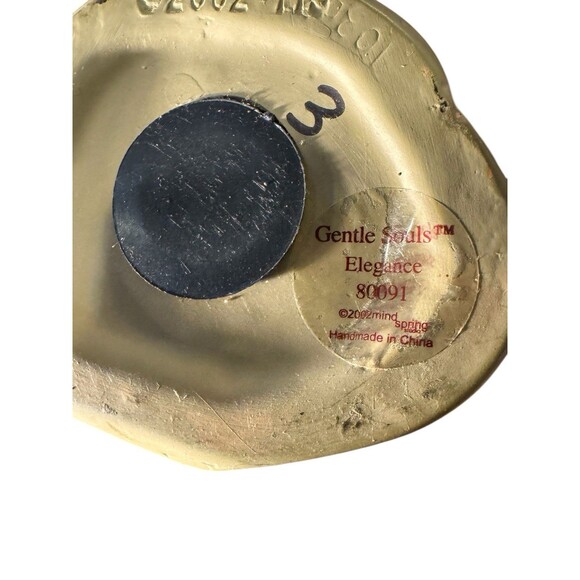 Gentle Souls butterfly collectible 14" copper wing Mind Springs "Elegance" Read - Picture 6 of 10